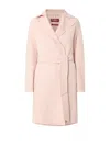 Max Mara Msttenore Wool-cashmere Midi Vestaglia Coat Coats Rose In Pink