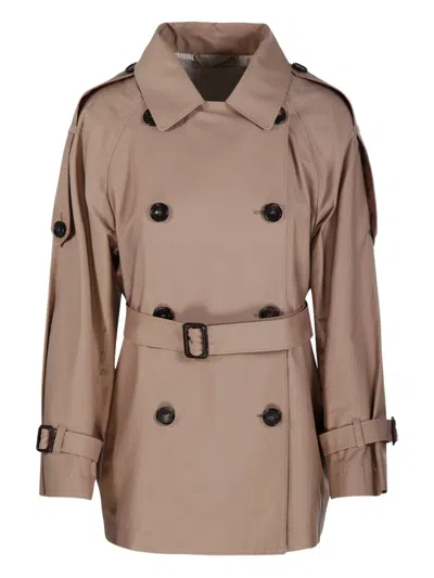 Max Mara Belted Double-breasted Trench Coat