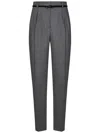 Max Mara Maxmara Studio Prosit Trousers In Grey