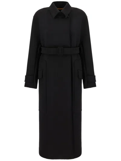 MAX MARA BELTED LONG COAT
