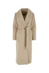 Max Mara Cappotto Circolo-40 Nd  Female In Albino
