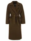 Max Mara Women's Attuale123 Coat In Brown