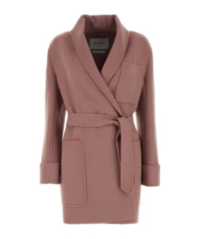 MAX MARA MAX MARA BELTED LONG-SLEEVED COAT