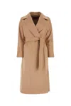 Max Mara Manuela Mantel Aus Kaschmirfilz In Nude