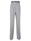 Max Mara Belted Straight Leg Pants