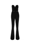 Max Mara Zeda Flared-leg Jumpsuit In Black