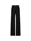 Max Mara Studio Pantalone Lungo Amico In Black