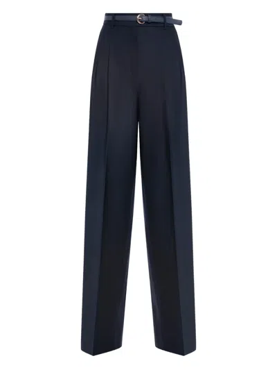MAX MARA BELTED TROUSERS
