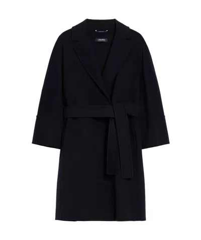 MAX MARA 'S MAX MARA ARONA BELTED LONG-SLEEVED COAT