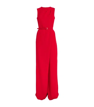 MAX MARA BELTED WIDE-LEG SONDRIO JUMPSUIT