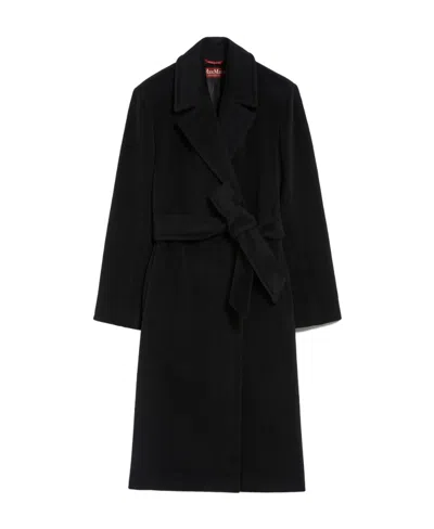 MAX MARA BELTED WOOL COAT
