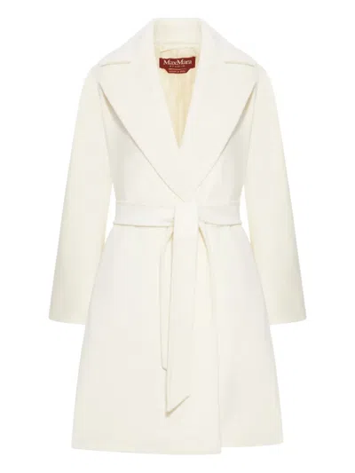 MAX MARA BELTED WOOL COAT