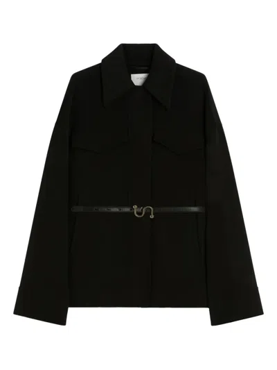 MAX MARA BELTED ZIP-FASTENING JACKET