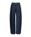 Max Mara Belt-loop Jeans In Blue