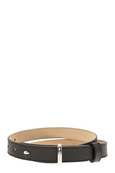 MAX MARA MAX MARA BELTLOOP25 - LEATHER BELT