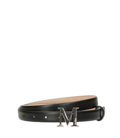 Max Mara Belts Black In Multi