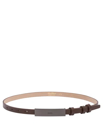Max Mara Belts Brown