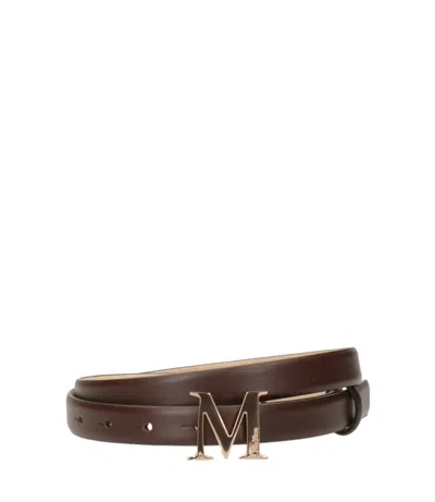 Max Mara Belts Brown