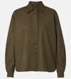 Max Mara Wool Collared Cardigan In Brown