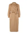 Max Mara Berard Long Coat In Brown