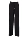 Max Mara Berard Wool Drawstring Trousers By In Black