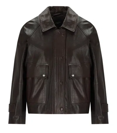 Max Mara Berbice Dark Brown Jacket