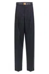 Max Mara Bergamo Pants Blue In Blue