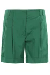 Max Mara Bergen Short Trouser In Green