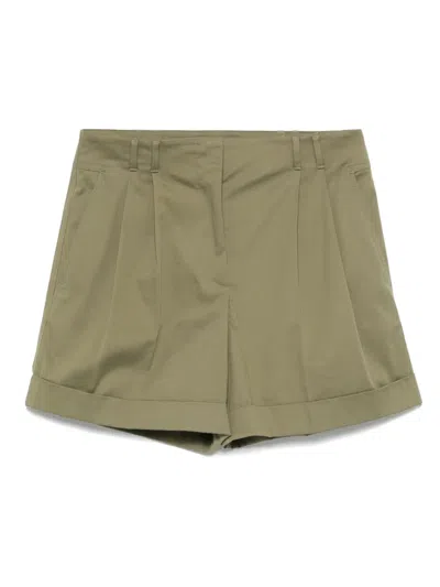 Max Mara Bergen Shorts In Green