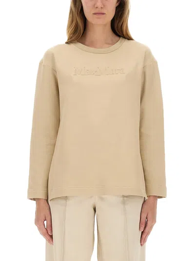 Max Mara Berma Sweatshirt In Animal Print
