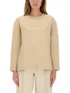 Max Mara "berma" Sweatshirt In Neutral