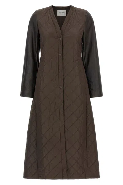 Max Mara 'berta1234' Coat In Brown