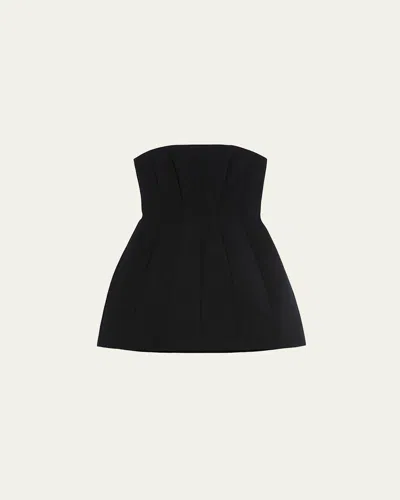 MAX MARA BETEL STRAPLESS PANELED MINI DRESS