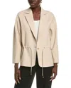Max Mara Betulla Wool-blend Coat In Beige