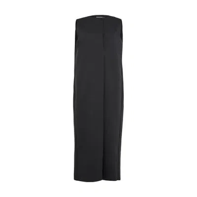 Max Mara Biada Maxi Dress In Black