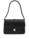 Max Mara Bianca Leather Shoulder Bag In Red
