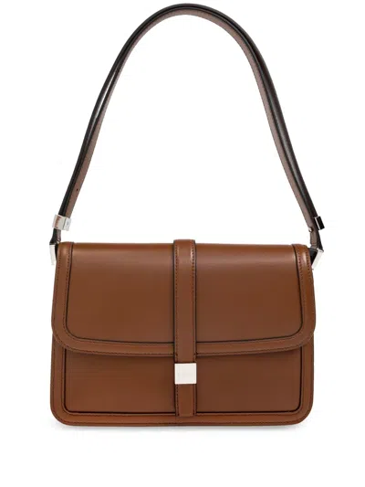 Max Mara Bianca Tote Bag In Brown