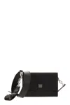 Max Mara Biancaroughs - Small Leather Crossbody Bag In Black
