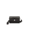 Max Mara Biancaroughs Leather Shoulder Bag In Black