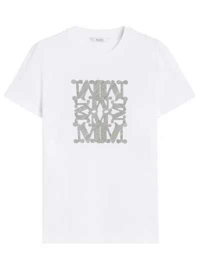MAX MARA BIANCO COTTON T-SHIRT