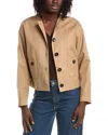 Max Mara Biavo Jacket In Brown