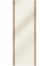 Max Mara Bicolor Brown Scarf With Contrasting Trim In White