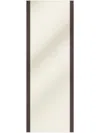 Max Mara Bicolor Scarf With Contrasting Border And Fringed Edges In White