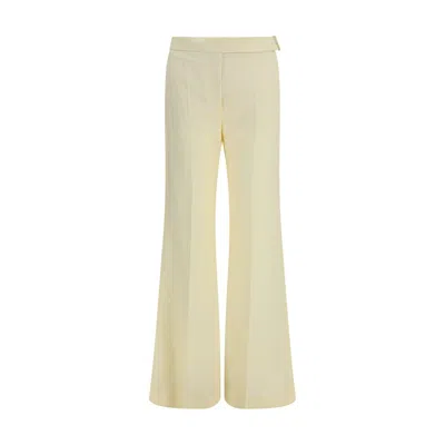 Max Mara Bicolor Viscose Flared Pants