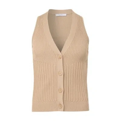 Max Mara Bimba Cardigan In Brown