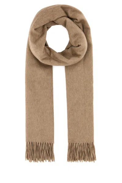 MAX MARA MAX MARA BISCUIT CASHMERE BACI SCARF