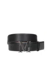 Max Mara Belts Black In Black