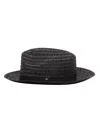 Max Mara Black Agenda Hat In Black