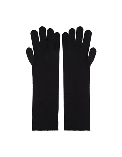 Max Mara Black Alaggio Gloves