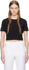 Max Mara Black Ariete T-shirt In 4 Black